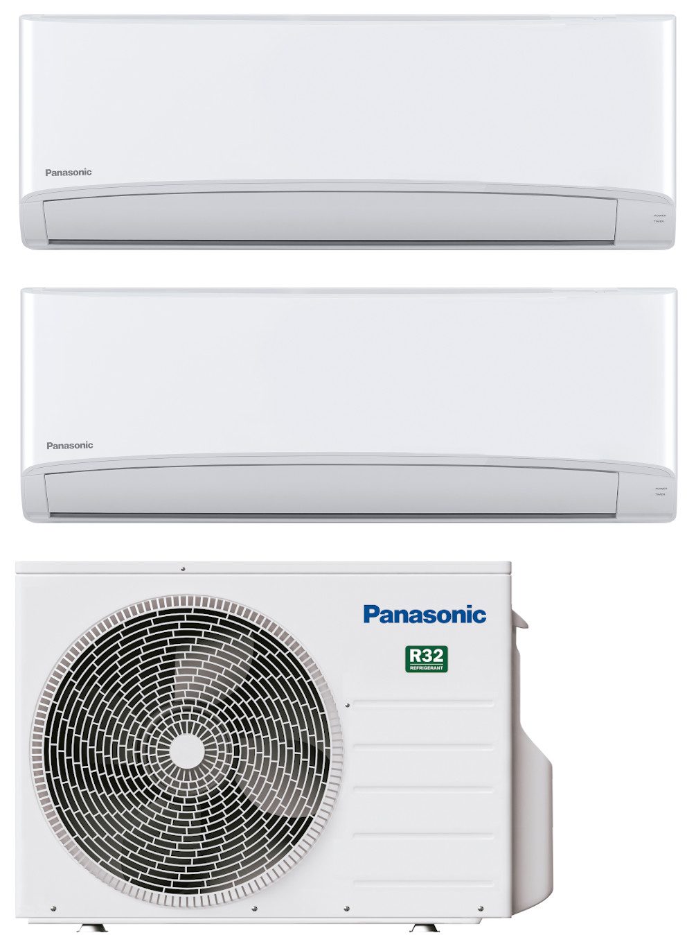 werkloosheid scheuren bezig Panasonic Multisplit 2Z50 + 2 x TZ35 binnendeel – Cooldown Airconditioning